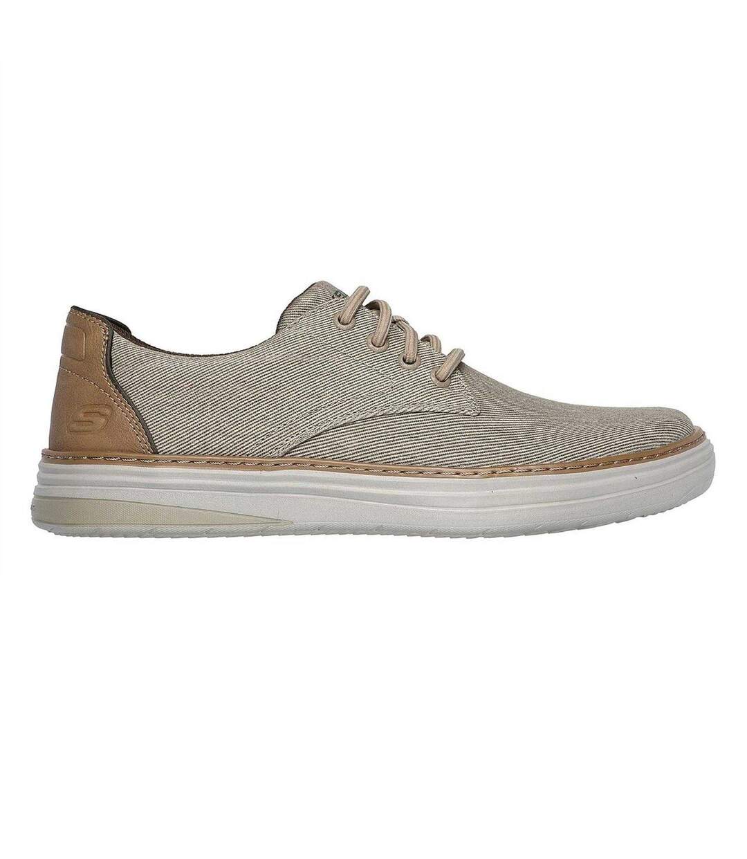 Baskets Motif/style À Rayures Hyland Homme Kaki Skechers-1