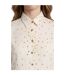 Womens/ladies Leaf Formal Shirt Cream Musto-4