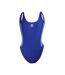 Maillot De Bain 1 Pièce Motif/style À Rayures 3s Femme Bleu Blanc Adidas-2