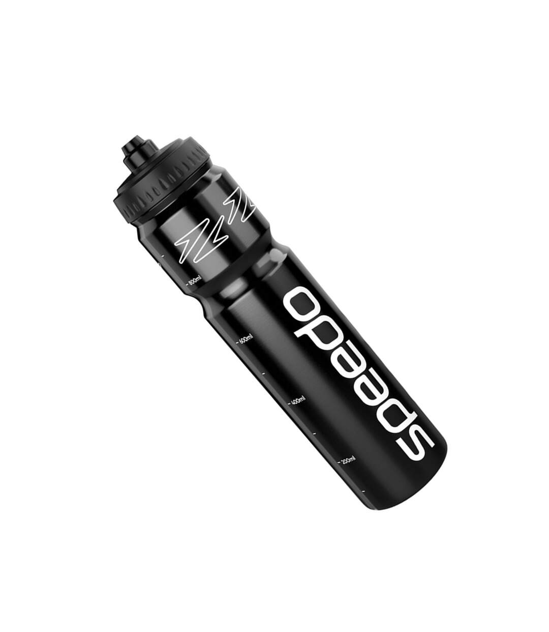 Logo 1000ml water bottle 1l black/white Speedo-2