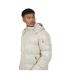 Doudoune Matelassée Homme Beige Gris Brave Soul-4