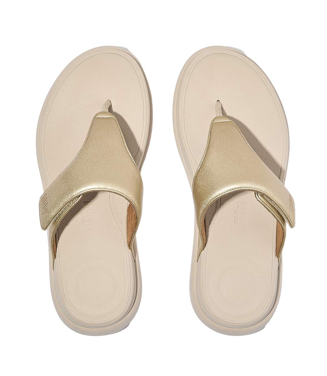 Sandales F-mode Go Femme Blanc Cassé FitFlop-3