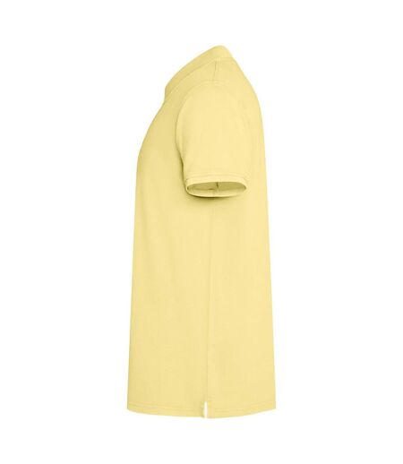 Polo Manches Courtes Cobain Adulte Jaune Roly