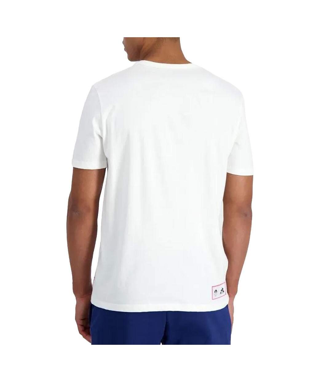 T-shirt blanc homme le coq sportif graphic-2