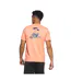 T-shirt Manches Courtes Basket Style Graphique Spring Break Homme Orange Adidas-3