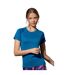 Stedman Womens/Ladies Raglan Mesh T-Shirt (Blue) - UTAB347