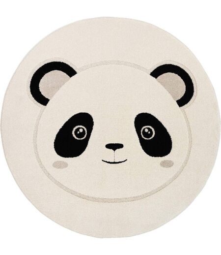 Tapis rond PAN DA  pour enfant -Facile d'etretien