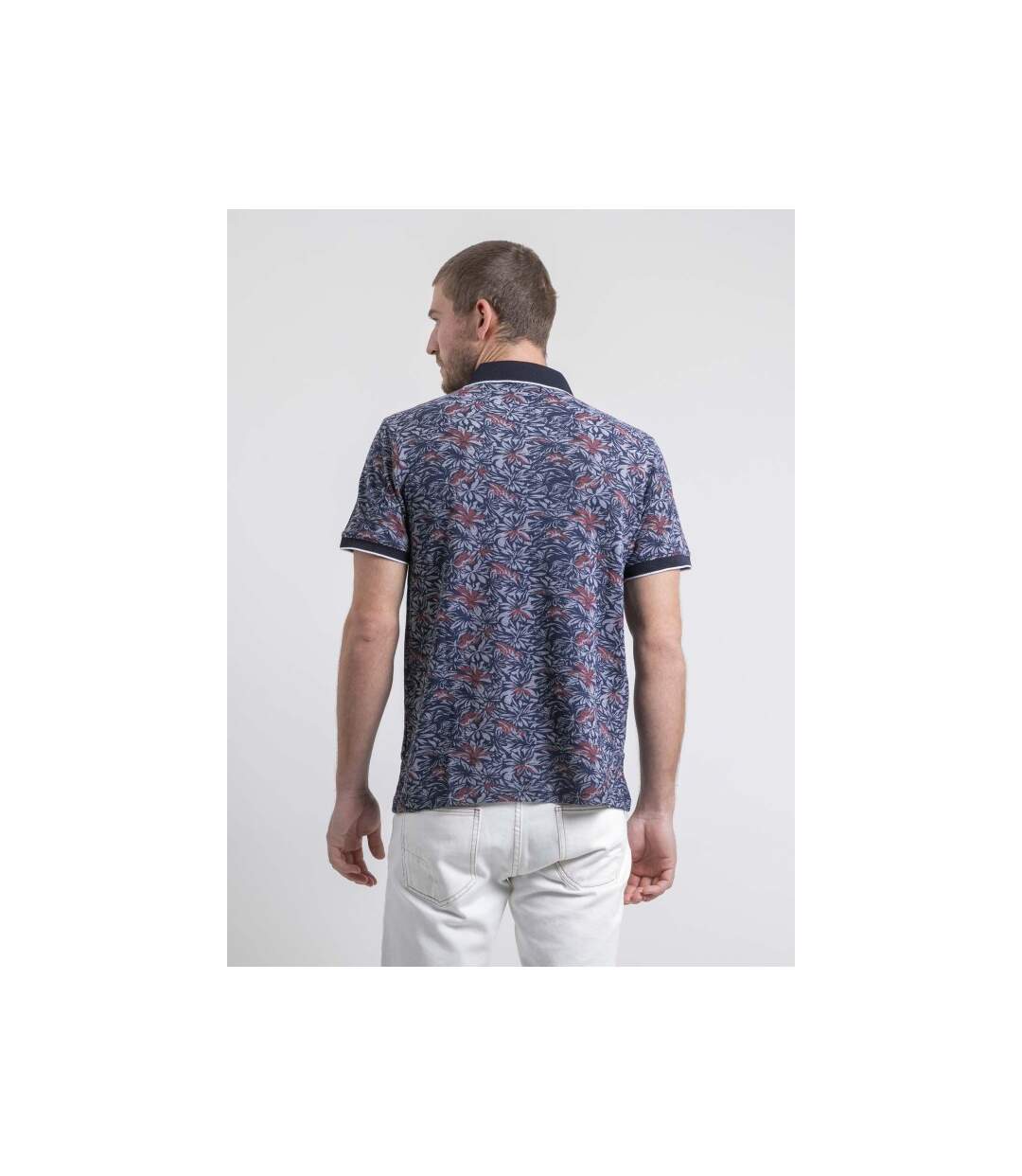 Polo manches courtes pur coton motifs PARUBOL-2