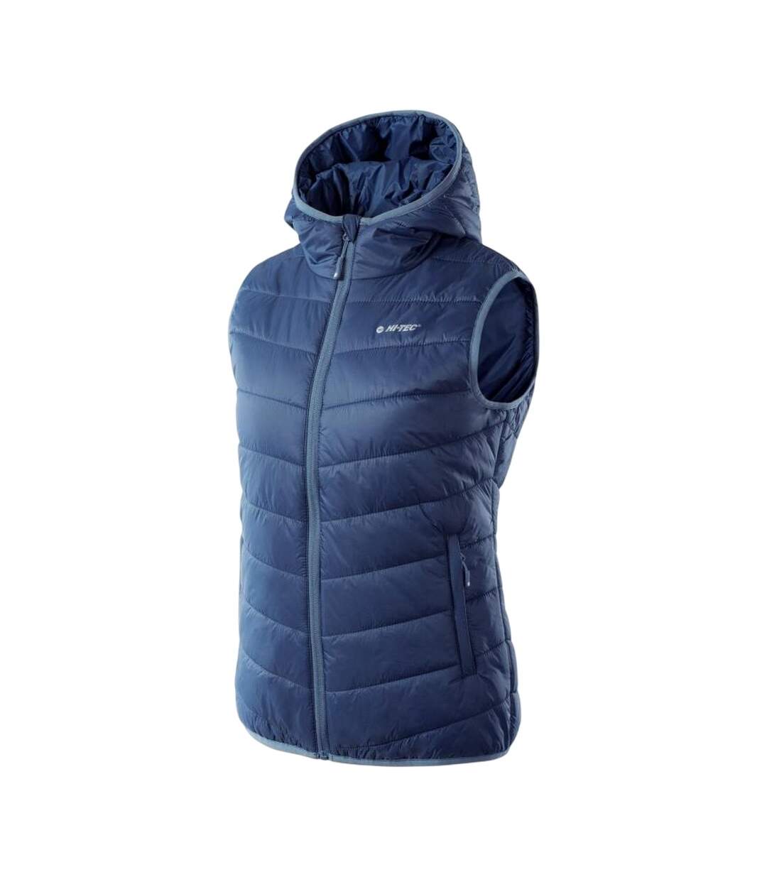 Veste Sans Manches Solins Femme Bleu Marine Foncé Martes-4