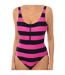 Classic style swimsuit with zipper MM4M810 women