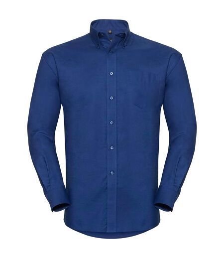 Chemise Manches Longues Homme Bleu Roi Russell