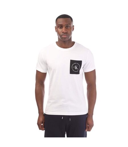 T-shirt Homme Blanc Calvin Klein