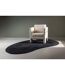 Tapis Déco Ovale en Laine Enard 175x290cm Noir-3