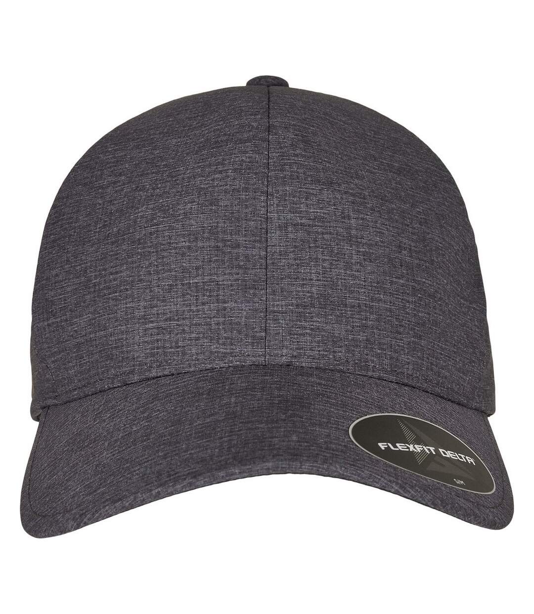 Casquette De Baseball Delta Carbon Charbon Chiné Flexfit-1