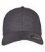 Casquette De Baseball Delta Carbon Charbon Chiné Flexfit-1