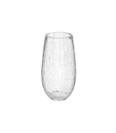 Vase Bombe Craquelé 'Léon 27cm Transparent