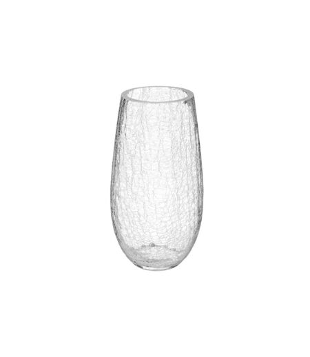 Vase Bombe Craquelé 'Léon 27cm Transparent