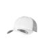 Casquette de routier retro adulte blanc Flexfit-1