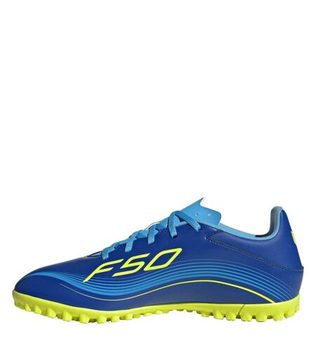 Mens F50 League 3 Stripes Football Boots Blue Yellow Adidas