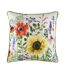 Emma wild flowers cushion cover 43cm x 43cm multicoloured Evans Lichfield