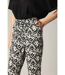 Pantalon femme en viscose ethnique avec taille élastiquée MANOLA-3