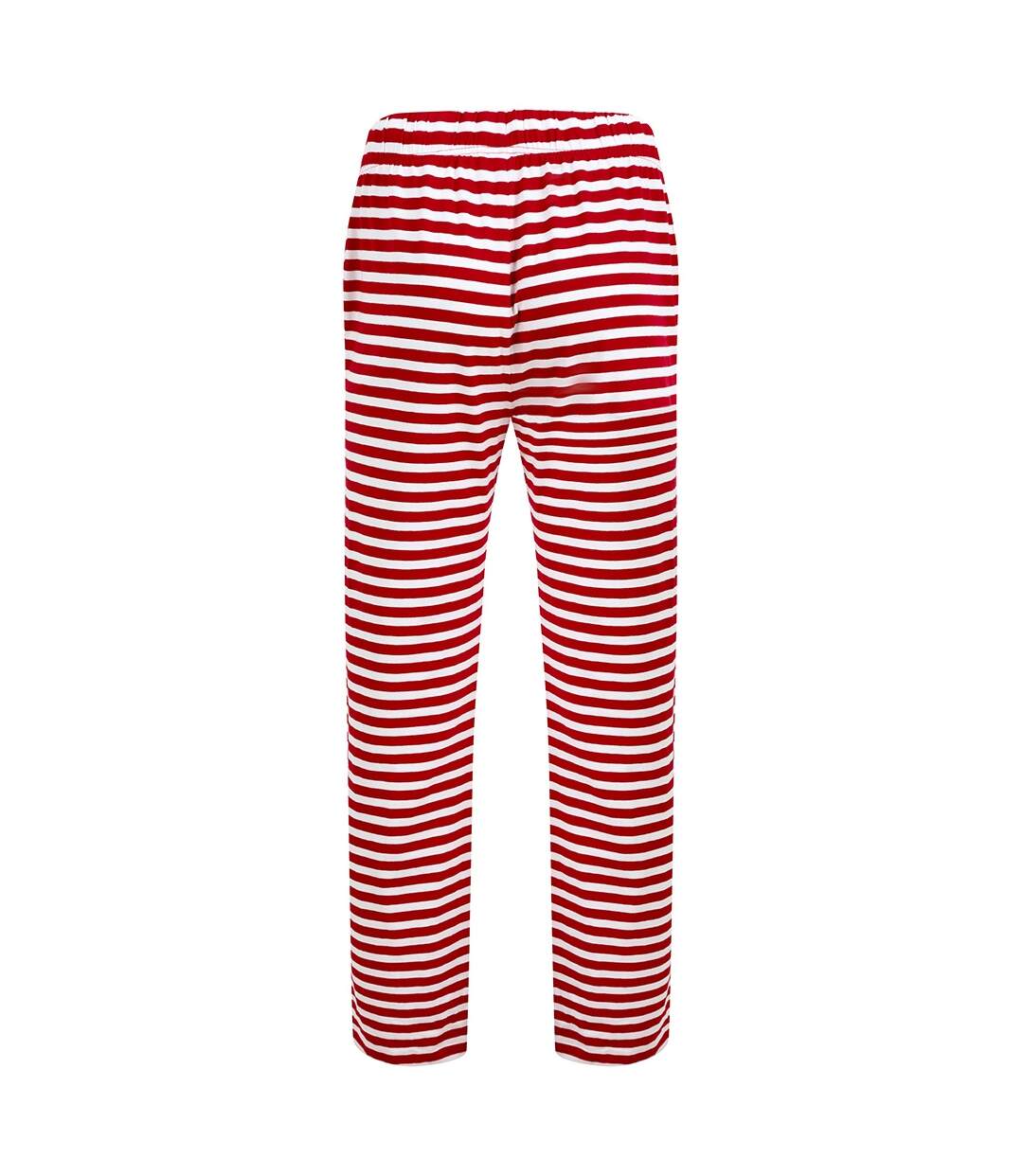 SF Mens Stripe Lounge Pants (Red/White)