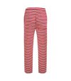 SF Mens Stripe Lounge Pants (Red/White)