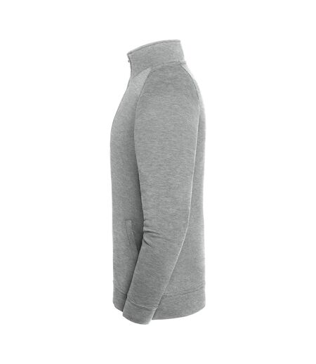 Veste De Survêtement Iconic Premium Homme Gris Clair Chiné Fruit Of The Loom