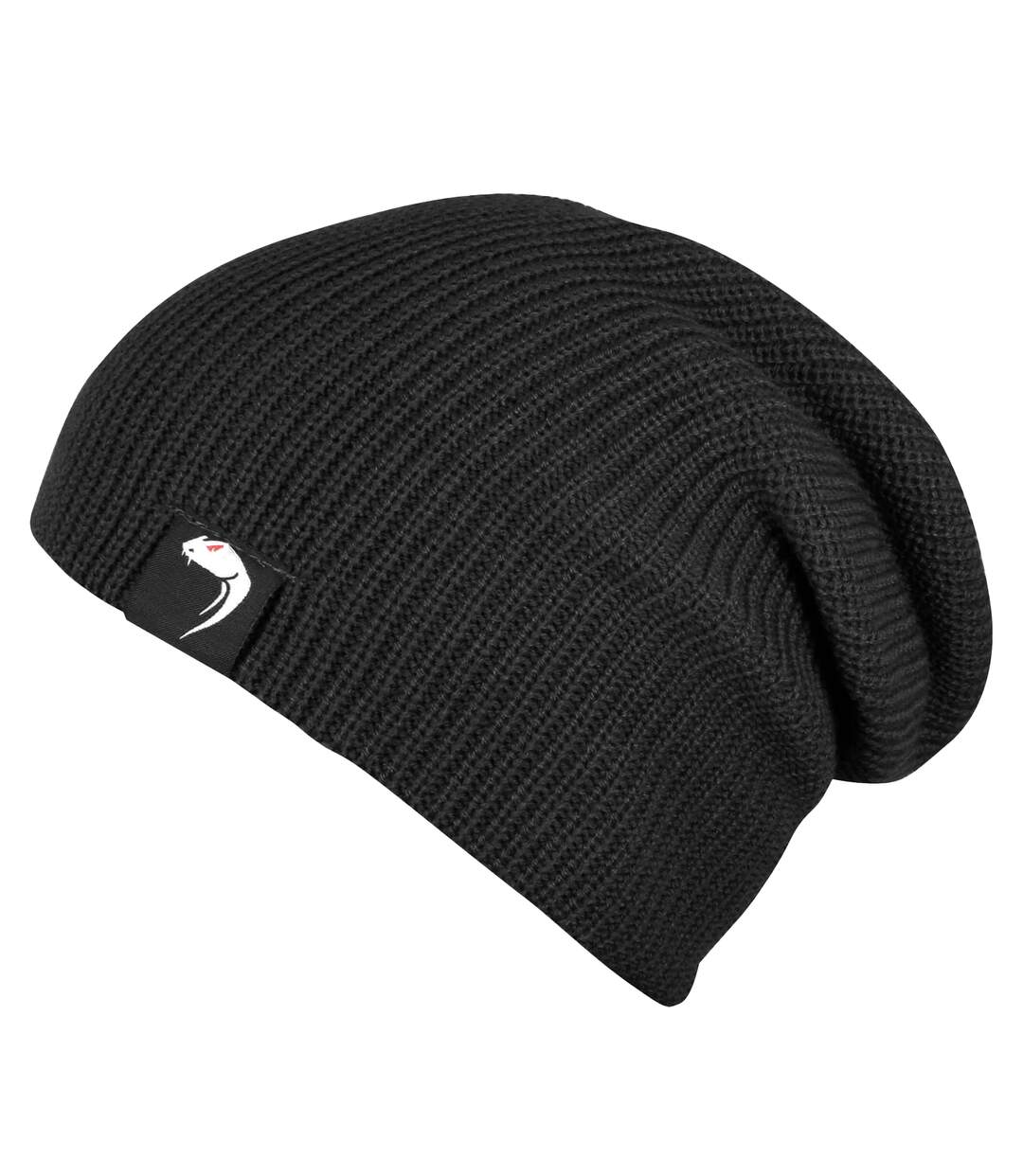 Bonnet Motif/style Logo Homme Noir Viper-2