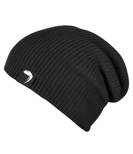 Bonnet Motif/style Logo Homme Noir Viper