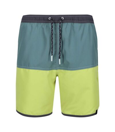 Regatta Mens Benicio Swim Shorts (Sea Pine/Green Algae) - UTRG7217