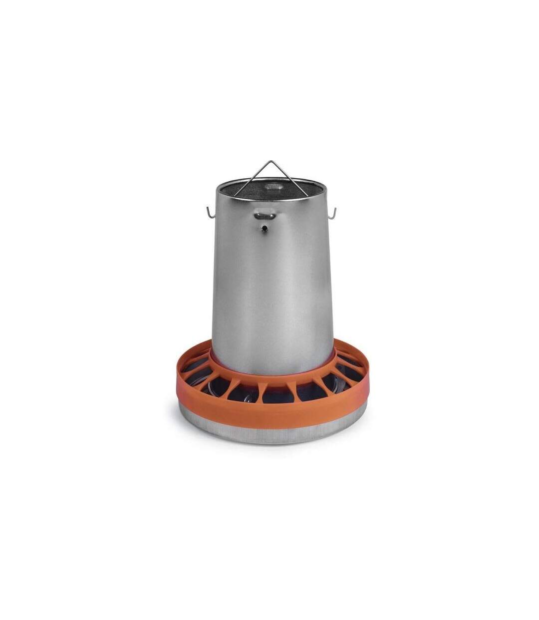 Chicken feeder anti-waste ring one size brown Gaun-1