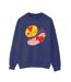 Disney Sweat Womens/Ladies Minnie Mouse Tongue Heart Sweatshirt (Bleu marine) - UTBI29042-1