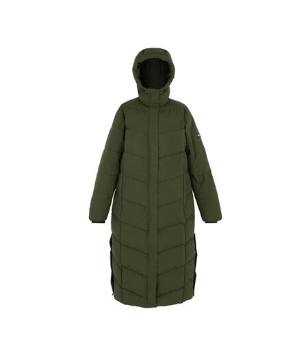 Doudoune Matelassée Eloria Femme Kaki Foncé Regatta