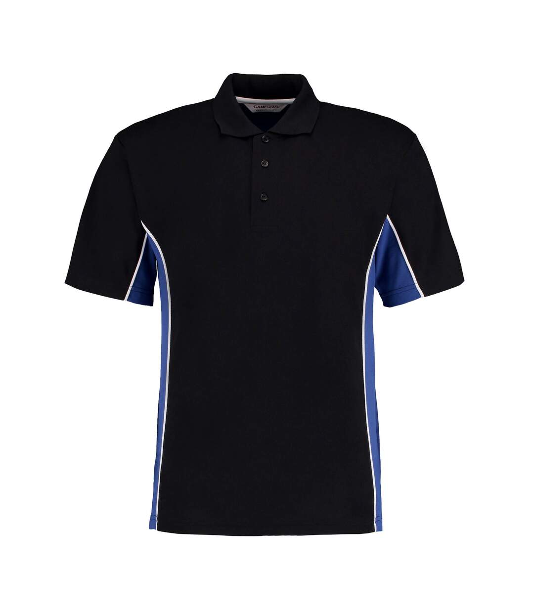 Polo track homme noir / bleu roi / blanc GAMEGEAR GAMEGEAR