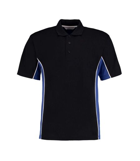 GAMEGEAR Mens Track Classic Polo Shirt (Black/Royal Blue/White) - UTRW9897