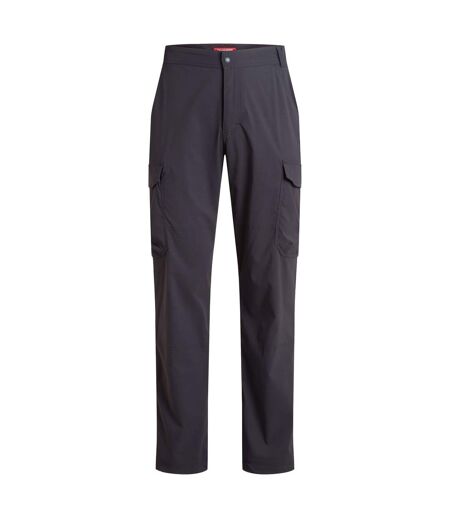 Pantalon Long Et Extensible À Poches Et Taille Mi-haute Semi-élastiquée Rif Homme Anthracite Craghoppers
