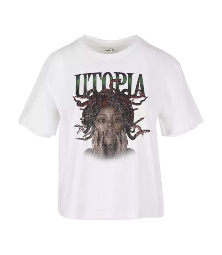 T-shirt Utopia Femme Blanc Miss Tee