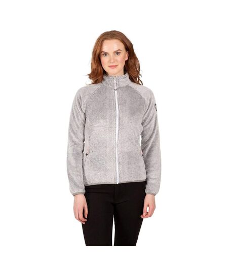 Womens/ladies Telltale Winter Fleece Jacket Soft Stone Trespass