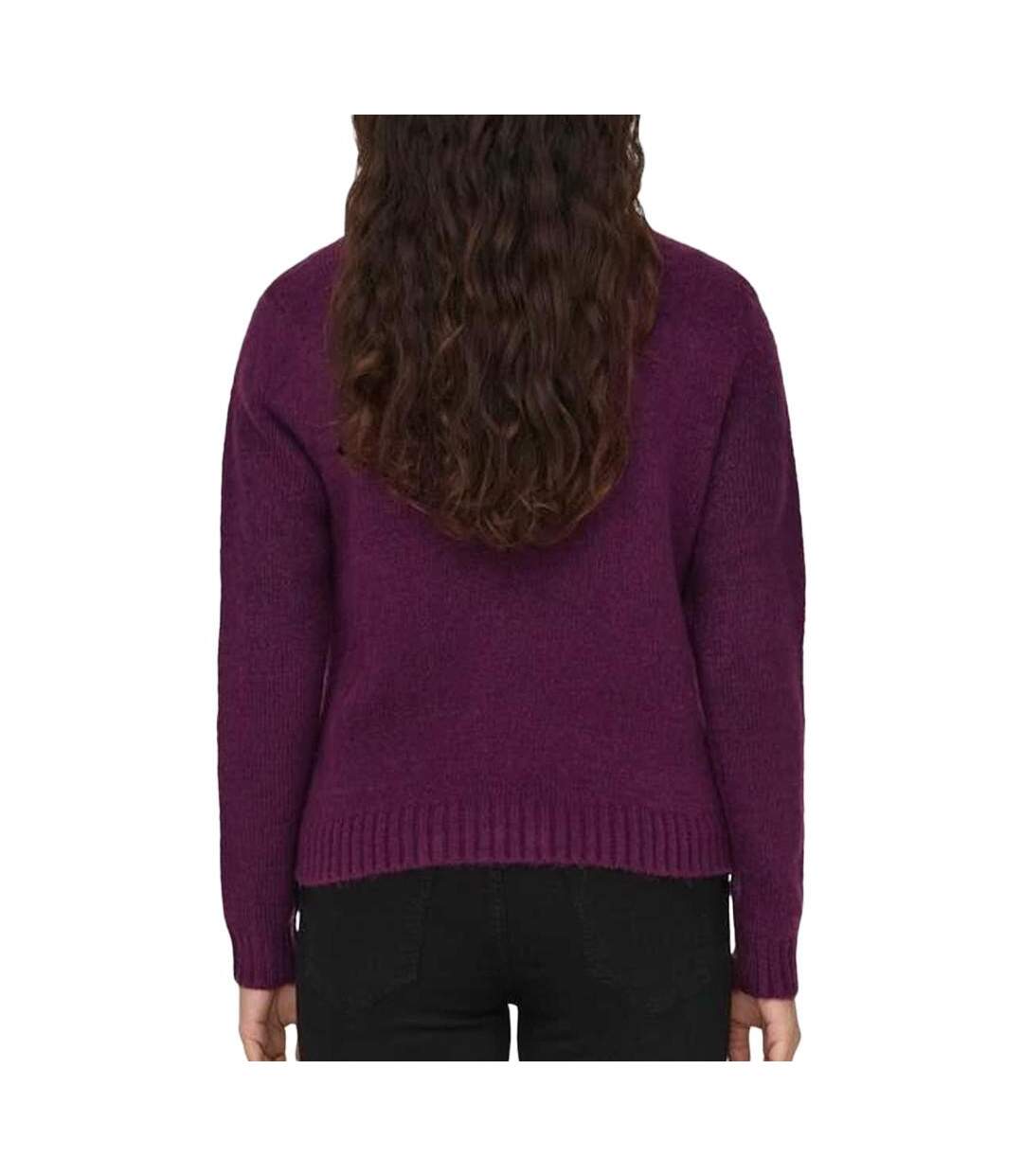 Pull Violet Femme JDY Silja - XXL