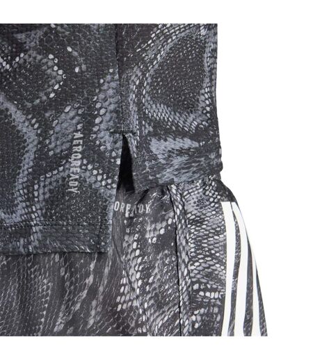 T-shirt Course À Pied Motif/style Imprimé Serpent Femme Noir Adidas