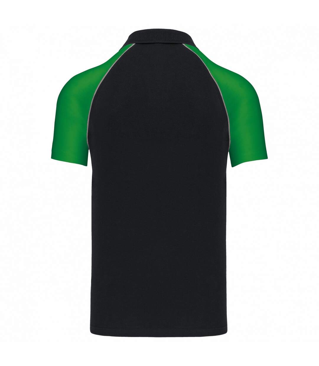 Polo homme noir / vert Kariban Kariban