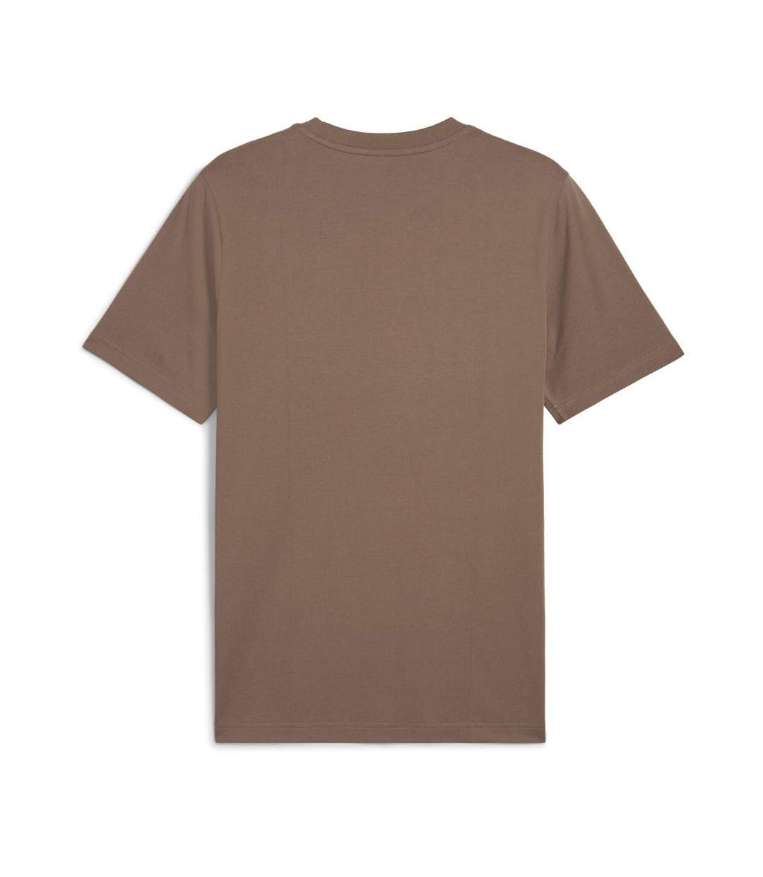 T-Shirt marron homme puma wardrobe-2