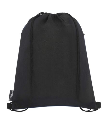 Ross Recycled Drawstring Bag One Size Navy Heather Bullet