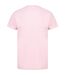 Classic mens ringspun tee blush pink Casual