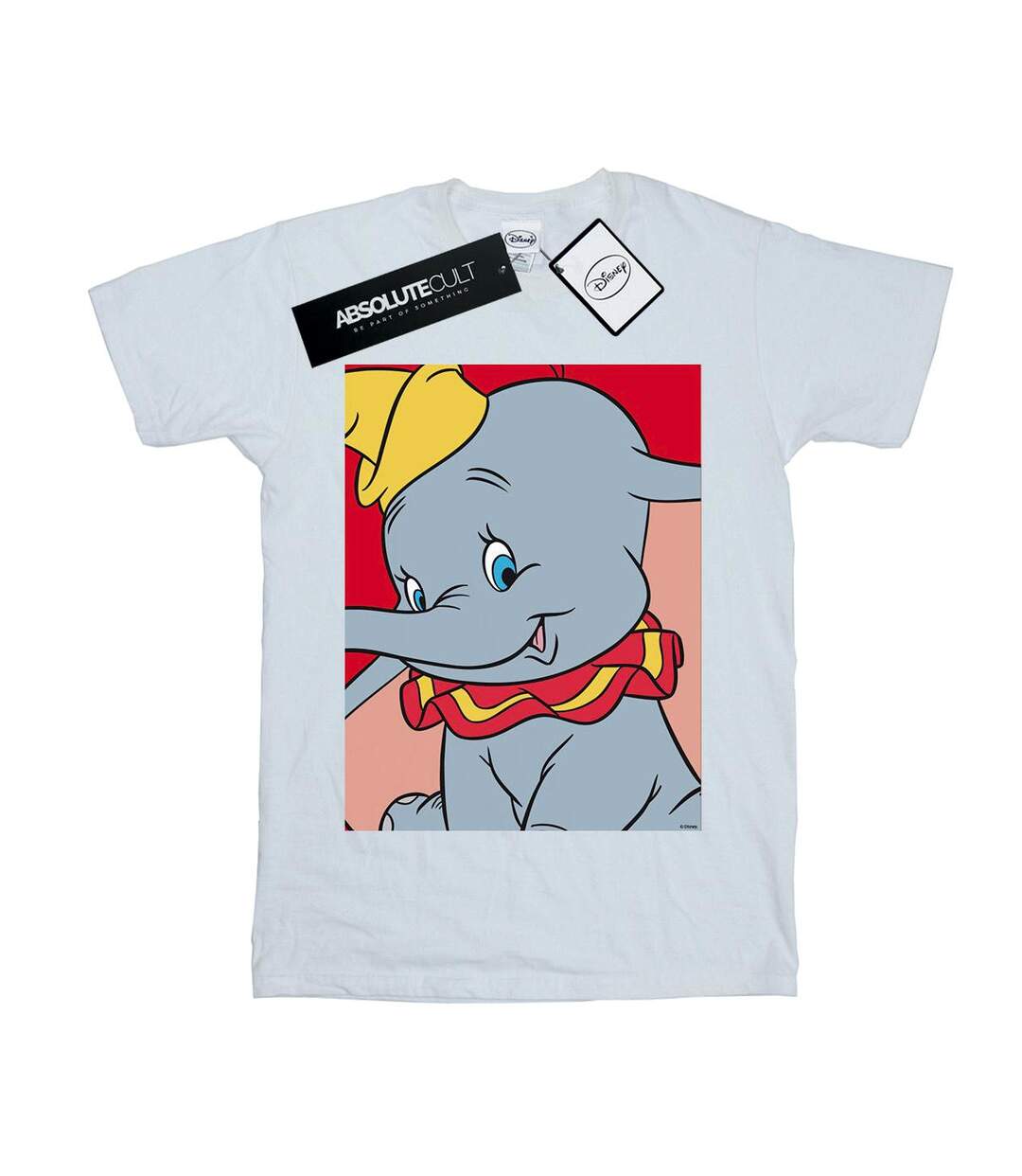 Disney - T-shirt DUMBO PORTRAIT - Femme (Blanc) - UTBI16980-1