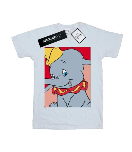 Disney - T-shirt DUMBO PORTRAIT - Femme (Blanc) - UTBI16980