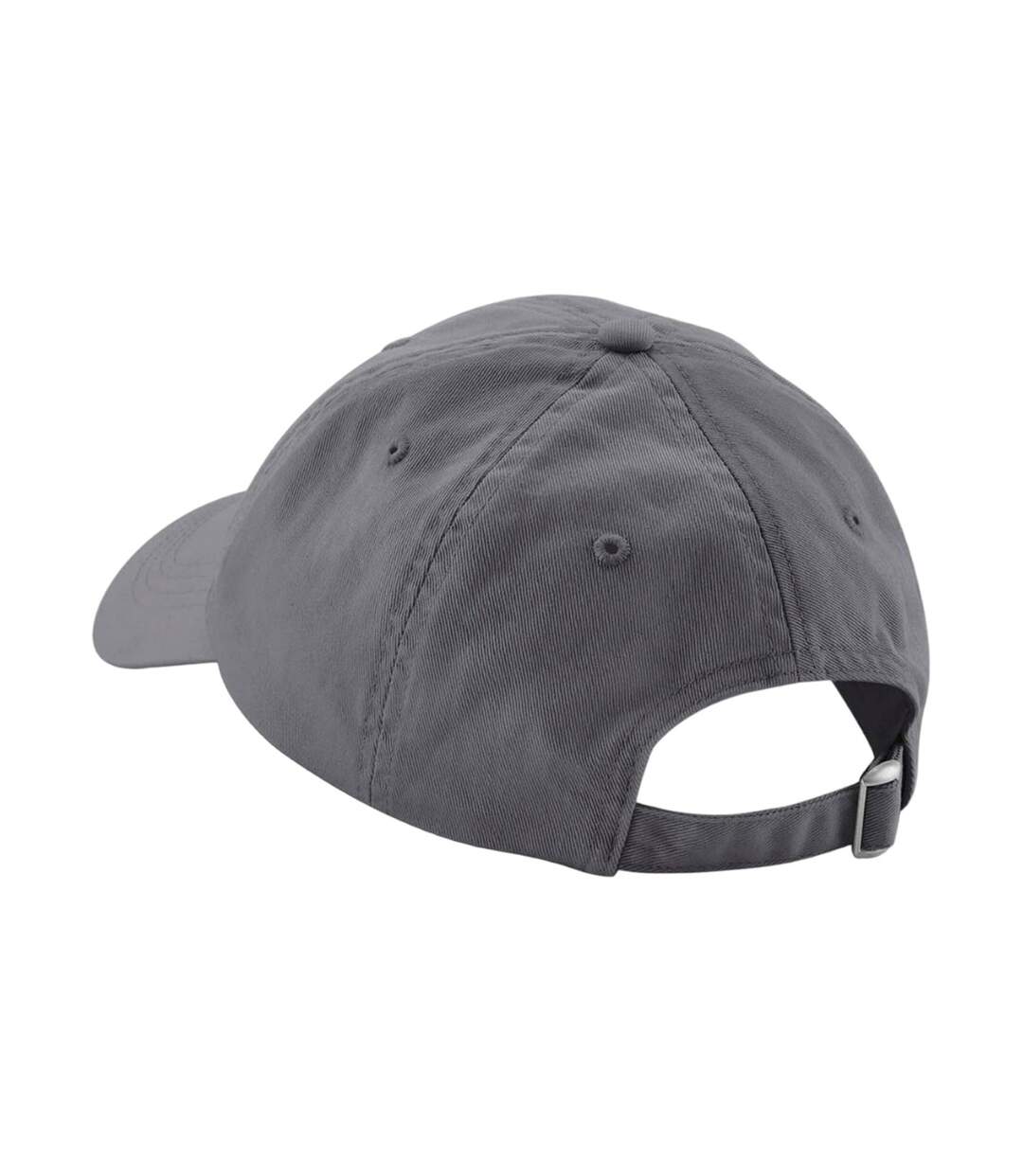Casquette Motif/style 6 Panneaux Gris Foncé Beechfield-2
