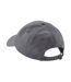 Casquette Motif/style 6 Panneaux Gris Foncé Beechfield-2
