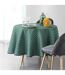 Nappe Ronde Imprimée Art Chic 180cm Vert-2